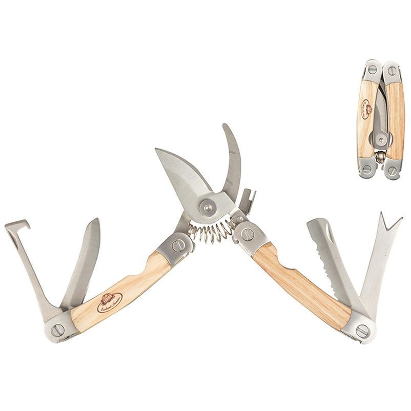 Garten-Multitool mit fünf Werkzeugen