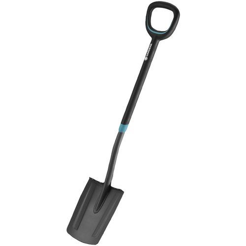 GARDENA Spaten »ErgoLine«, Arbeitsbreite: 20 cm, Material Werkzeug: Stahl - grau