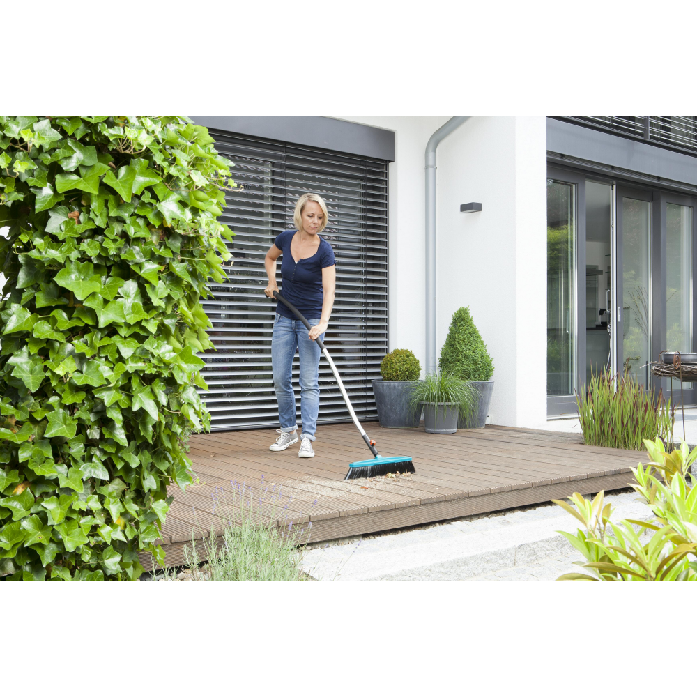 GARDENA Gerätestiel »Combisystem Ergoline«, Aluminium, 150 cm - silberfarben